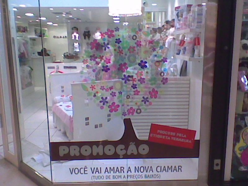 Adesivo de Vitrine Preço Socorro - Adesivo para Empresas