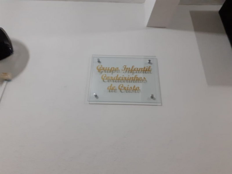 Atacado de Placa de Acrílico 5mm Vila Leopoldina - Placa em Acrílico Transparente com Logo