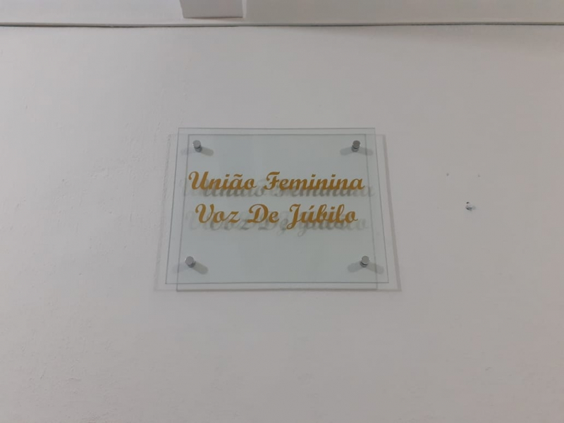 Cotação de Placa de Acrílico 5mm Vila Buarque - Placa em Acrílico Transparente com Logo
