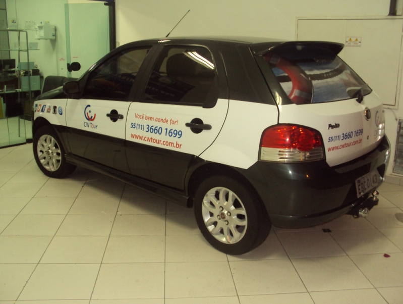 Empresa de Envelopamento Automotivo com Logo Morumbi - Envelopamento Automotivo Teto