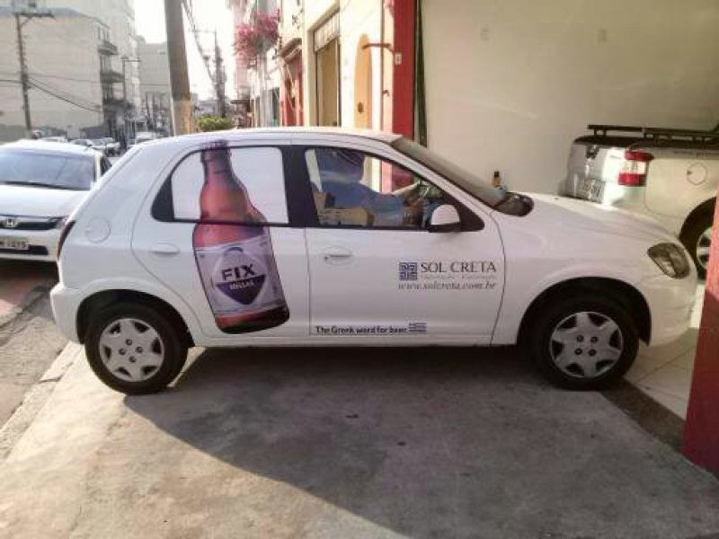 Envelopamento Automotivo com Logo Morumbi - Envelopamento Automotivo com Logo