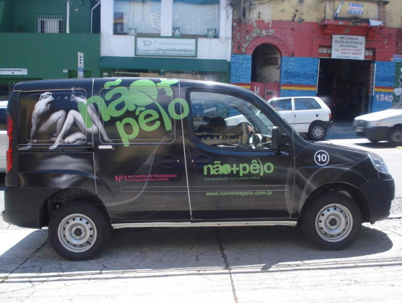 Envelopamento Automotivo Cromado Orçamento Centro de São Paulo - Envelopamento Automotivo com Logo