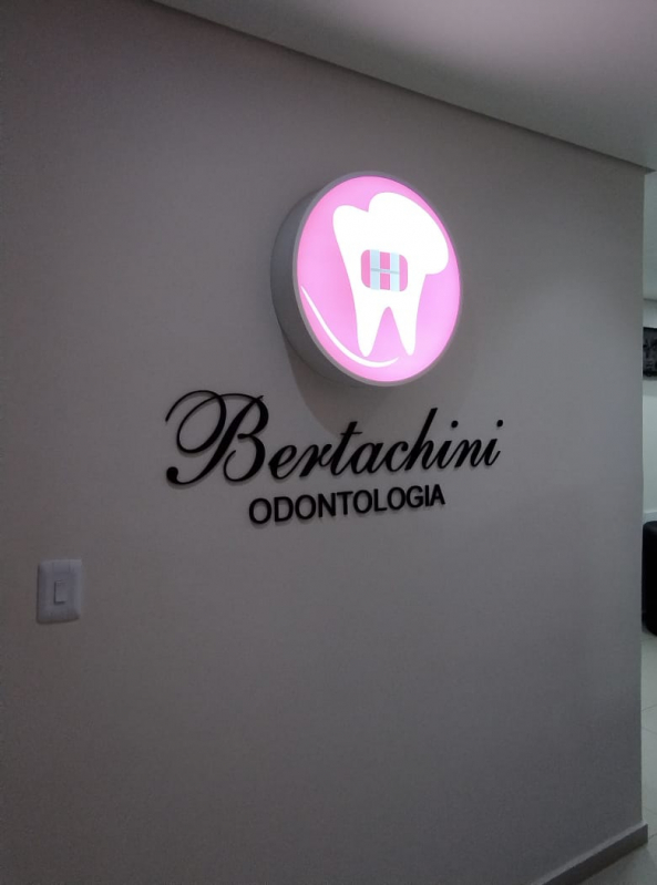 Letras para Fachada Preço Lapa - Letra Caixa com Iluminação Lapa