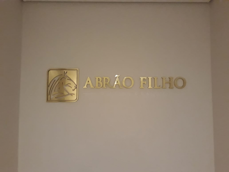 Logo 3d na Parede Sumaré - Logotipo Retroiluminado Pinheiros