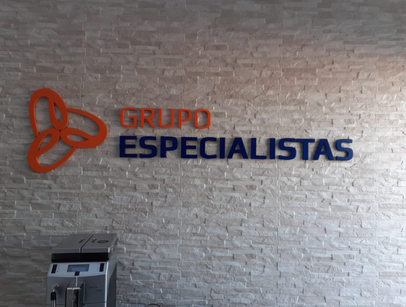 Logo em Alto Relevo para Parede Valor Engenheiro Goulart - Logo 3d na Parede Centro