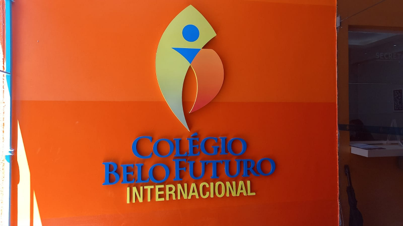 Logo em Relevo Valor Brasilândia - Logotipo Retroiluminado Pinheiros