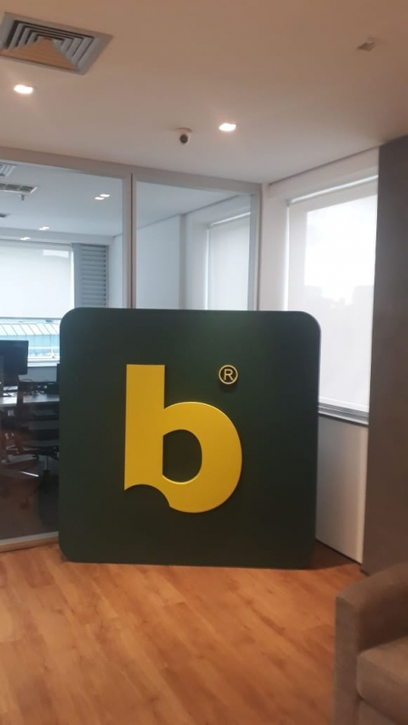 Logos 3d Vila Curuçá - Logo em 3d para Fachada