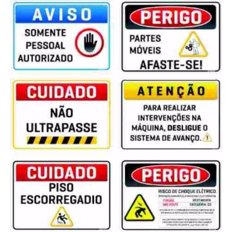 Orçamento de Placas de Segurança Glicério - Placas para Eventos