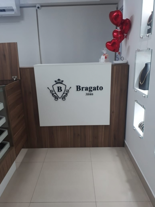 Preço de Logo 3d Mdf Jardim Marajoara - Logo 3d Fachada