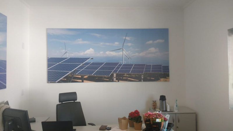 Quadro de Canvas Barra Funda - Quadro Canvas Personalizado