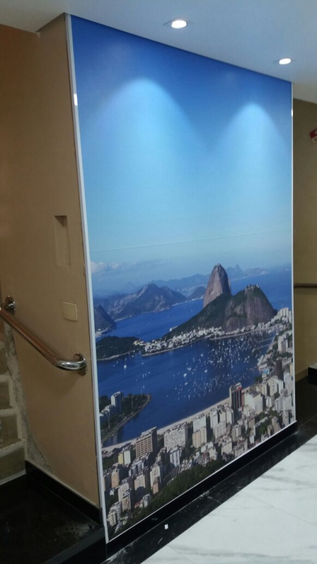 Quadro em Tecido Canvas Barra Funda - Quadro em Canvas