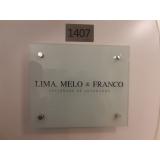 cotação de placa acrílico Santa Cruz