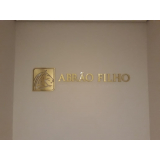 logo 3d na parede Sumaré