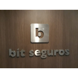 logo em 3d para fachadas Brás