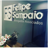 logo retroiluminado preço Jardim Bonfiglioli