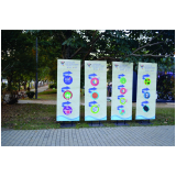 orçamento de impressão digital em placas Bom Retiro