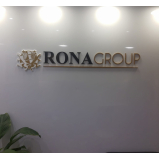 orçamento de logo em alto relevo Sumaré