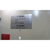 orçamento de placas de alumínio adesivadas Vila Maria