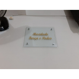 placa de acrílico 5mm cotação Raposo Tavares