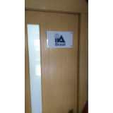 placas de acrílico adesivadas preço Higienópolis
