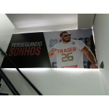 placas de pvc adesivadas Santa Efigênia